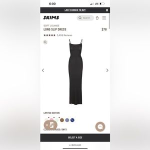 skims dress